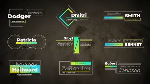 Creative Modern Simple Titles