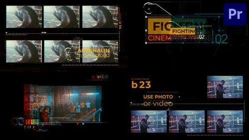 Teaser de Cinematic Glitch para Premiere Pro