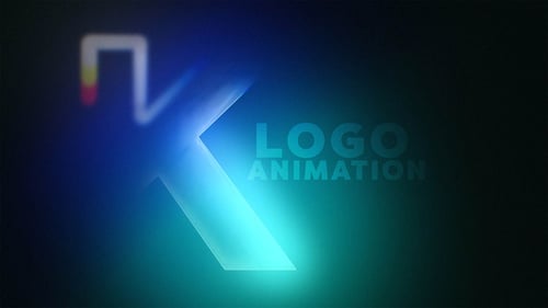 Sleek Gradient Light Logo Reveal Opener