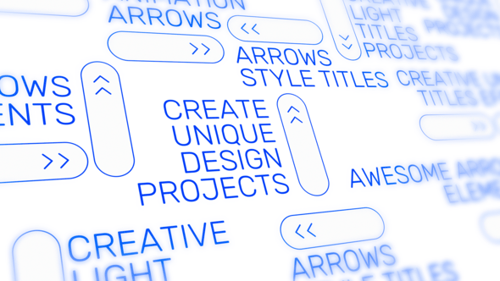 Text Arrow Animation