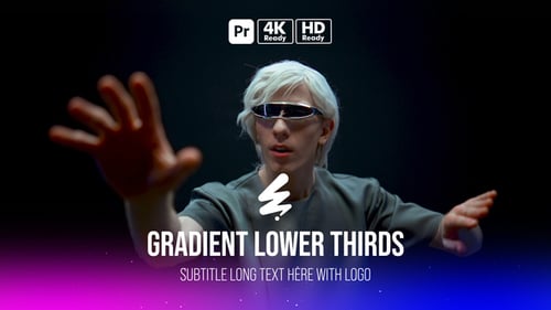 Gradient Lower Thirds for Premiere Pro – Modern Animated Title Bar Motion Pack