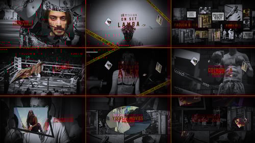 Thriller Title Sequence