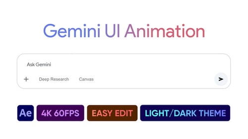 Gemini Searching Animation