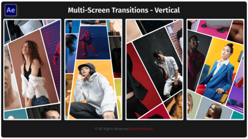 Multi Screen Transitions - Vertical