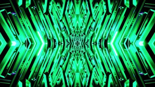 Vj Loop Party New Kaleidoscope Background In Motion 4K