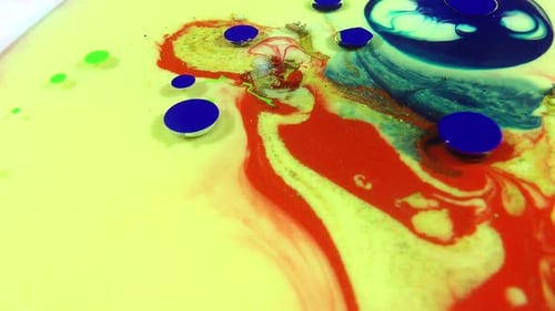 Ink Abstract Arty Pattern Color Paint Liquid Concept Texture 2