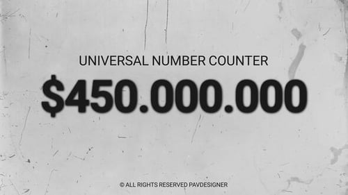 Universal Number Counter