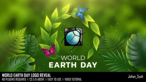 World Earth Day Logo Reveal