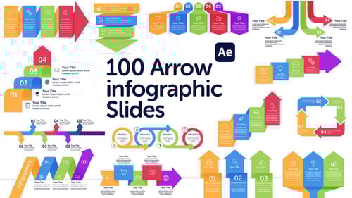 Arrow Infographic Slides