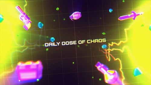 Dynamic Grunge Streamer Intro with Neon and Glitch Effects, Openers ft ...