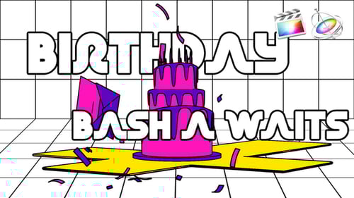 Dynamic Birthday Party Opener with Pop-Up 3D Effects