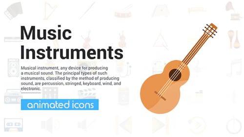 Music and Instruments Icons