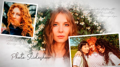 Watercolor Photo Slideshow | MOGRT