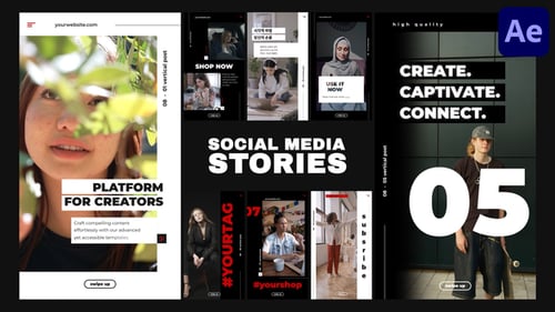 Social Media Stories for After Effects
