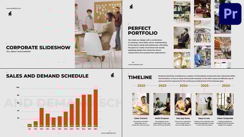 Clean Corporate Annual Report for Premiere Pro