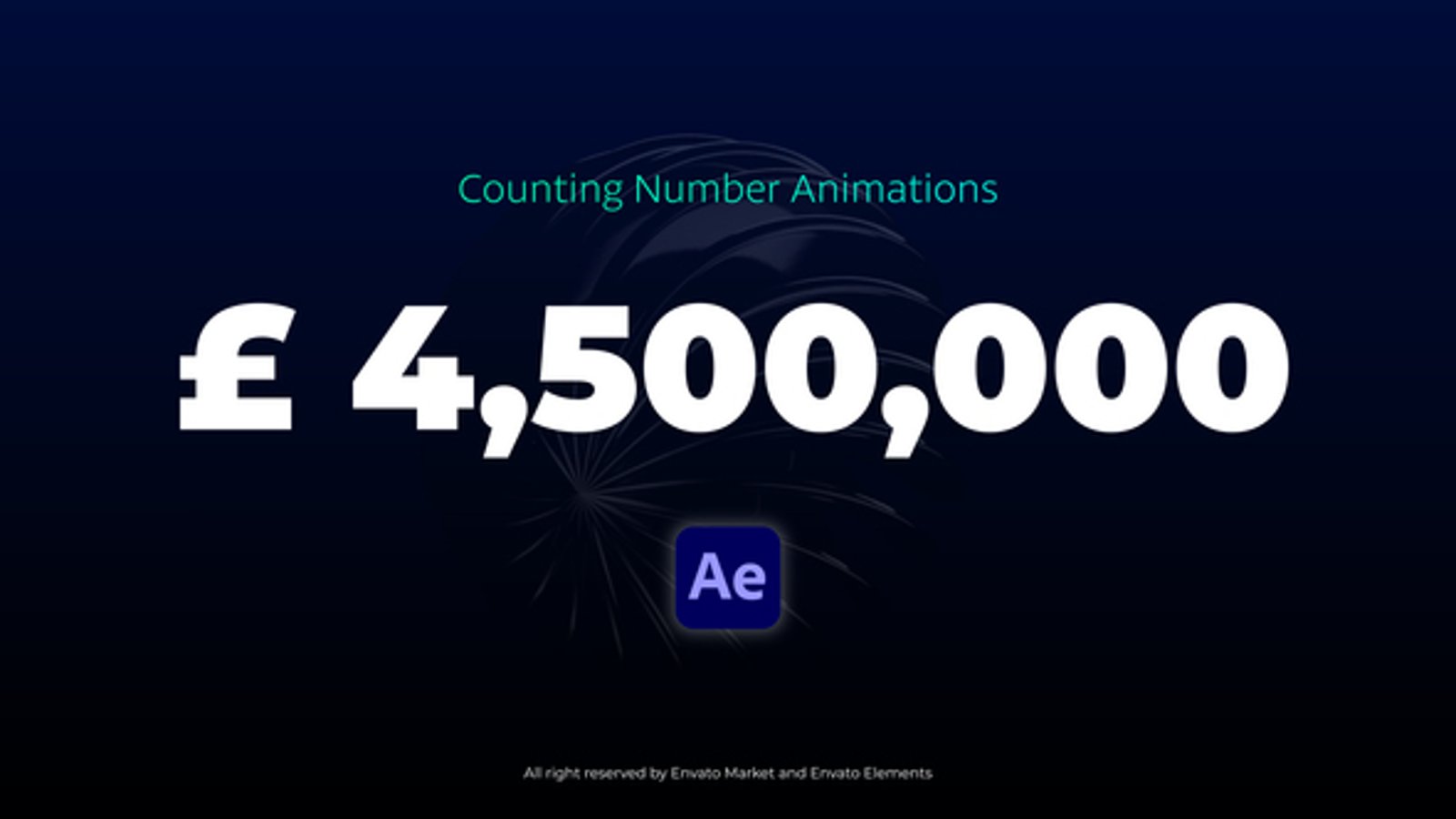 Dynamic Number Counters for Statistics and Milestones, Infographics ft ...