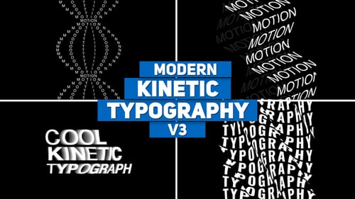 Edit Kinetic Typography V3 | MOGRT
