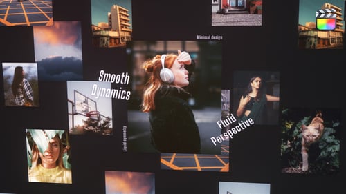 3D Space Multiscreen Opener - FCPX