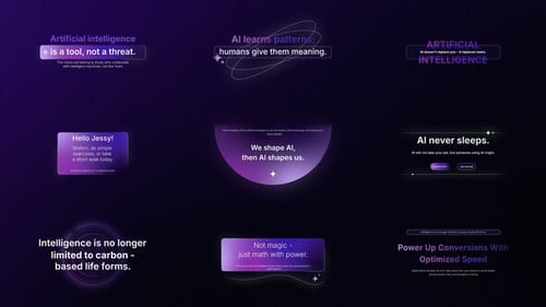 AI Text Animation | MOGRT