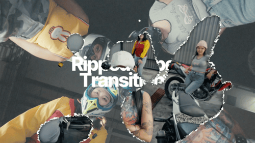 Ripped Paper Transitions