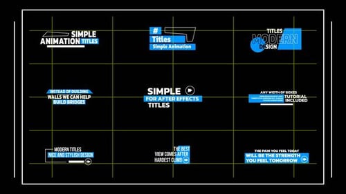 Modern Titles | MOGRT |