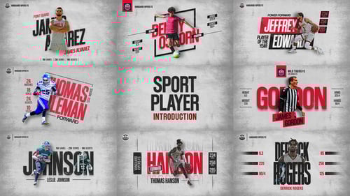 Sport Player Introduction, Broadcast Packages ft. player intro & sports ...