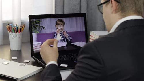 Online Learning with Student and Laptop