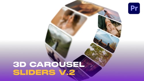Galerías de carrusel 3D para Premiere Pro
