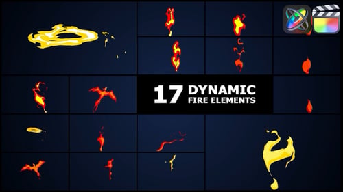 Elementos de fuego dinámicos | FCPX