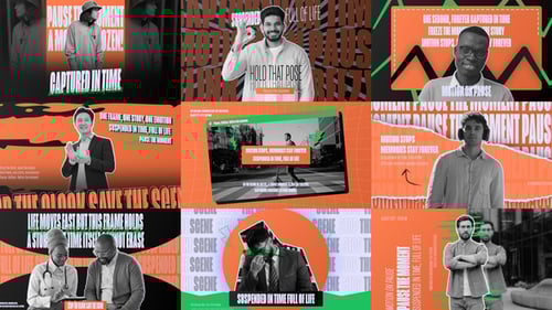 Bold Freeze Frame Dynamic Animation