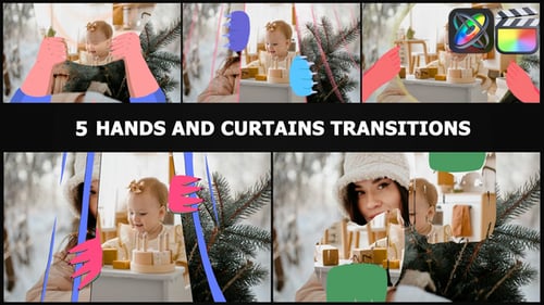 Hands And Curtain Backgrounds And Transitions | FCPX