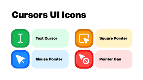 Cursors UI Icons