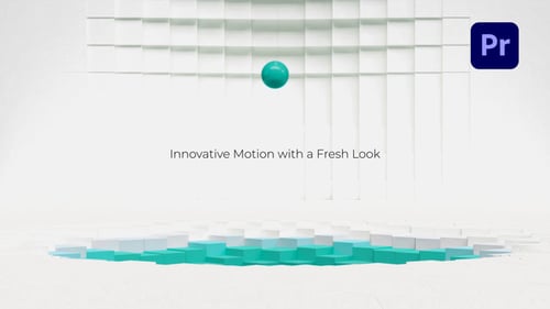 Minimal Voxel Motion Logo Unveil