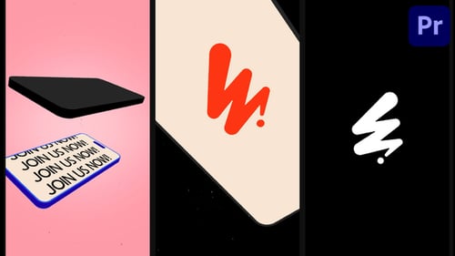 Smartphone Device Logo Opener | Premiere Pro MOGRT