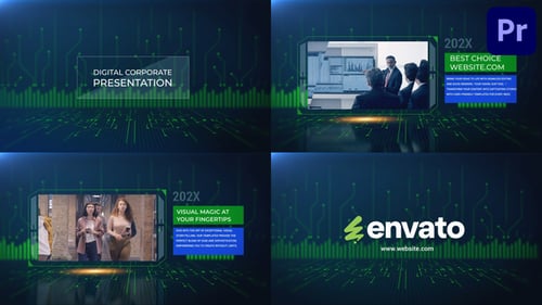 Digital Corporate Presentation for Premiere Pro