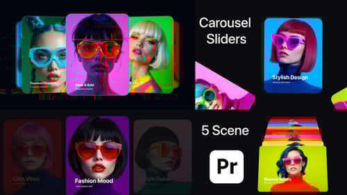 Dynamic Carousel Slideshow for Fashion and Brand Content