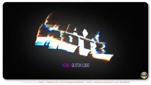 Logo Exo Glitch