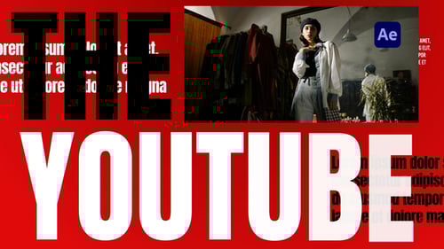 Dynamic Animated Text Intro for Social Media Vlogs