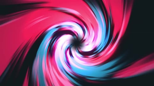 Abstract Neon Light Speed Swirl Loop Background Animation