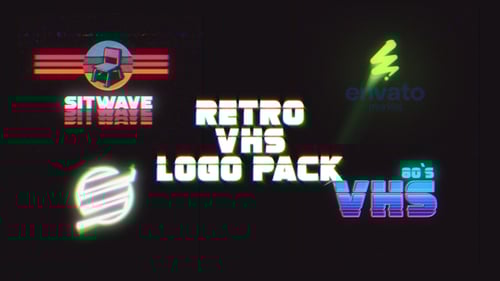 Retro VHS Logo Pack