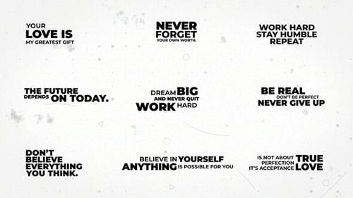 Minimal Titles | AE