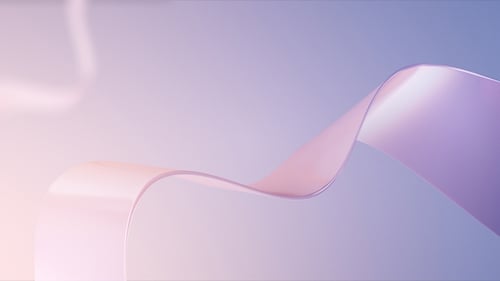 Smooth Flowing Abstract Ribbon Background Animation