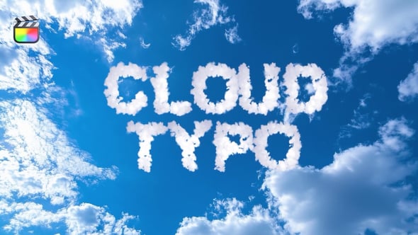 Dynamic Cloud Text Reveal Animation, Titles ft. cloud text & cloud - Envato