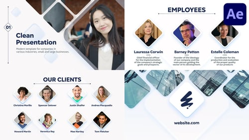 Corporate Clean Presentation for After Effects