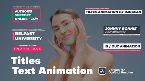 Big Text Animation | DaVinci Resolve