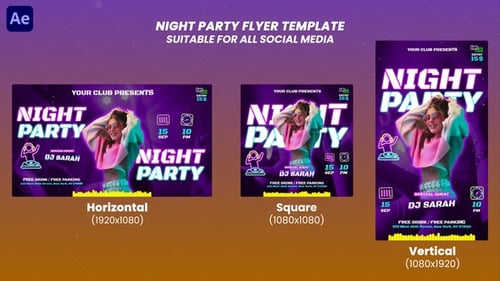 Night Party Flyer