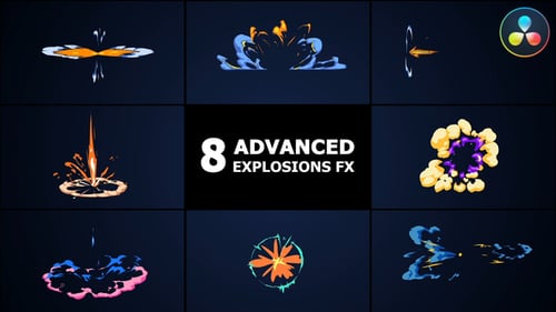 Advanced Explosions FX | DaVinci Resolve