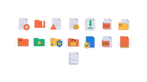 Files and Folders Icons vol. 1