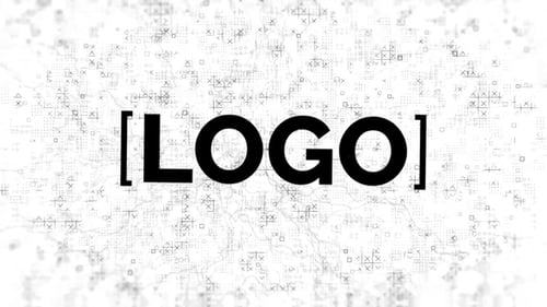 Fast Geometric Digital Logo Intro