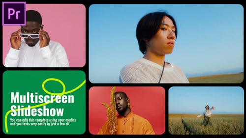 Modern Multi-Screen Slideshow with Dynamic Blocks